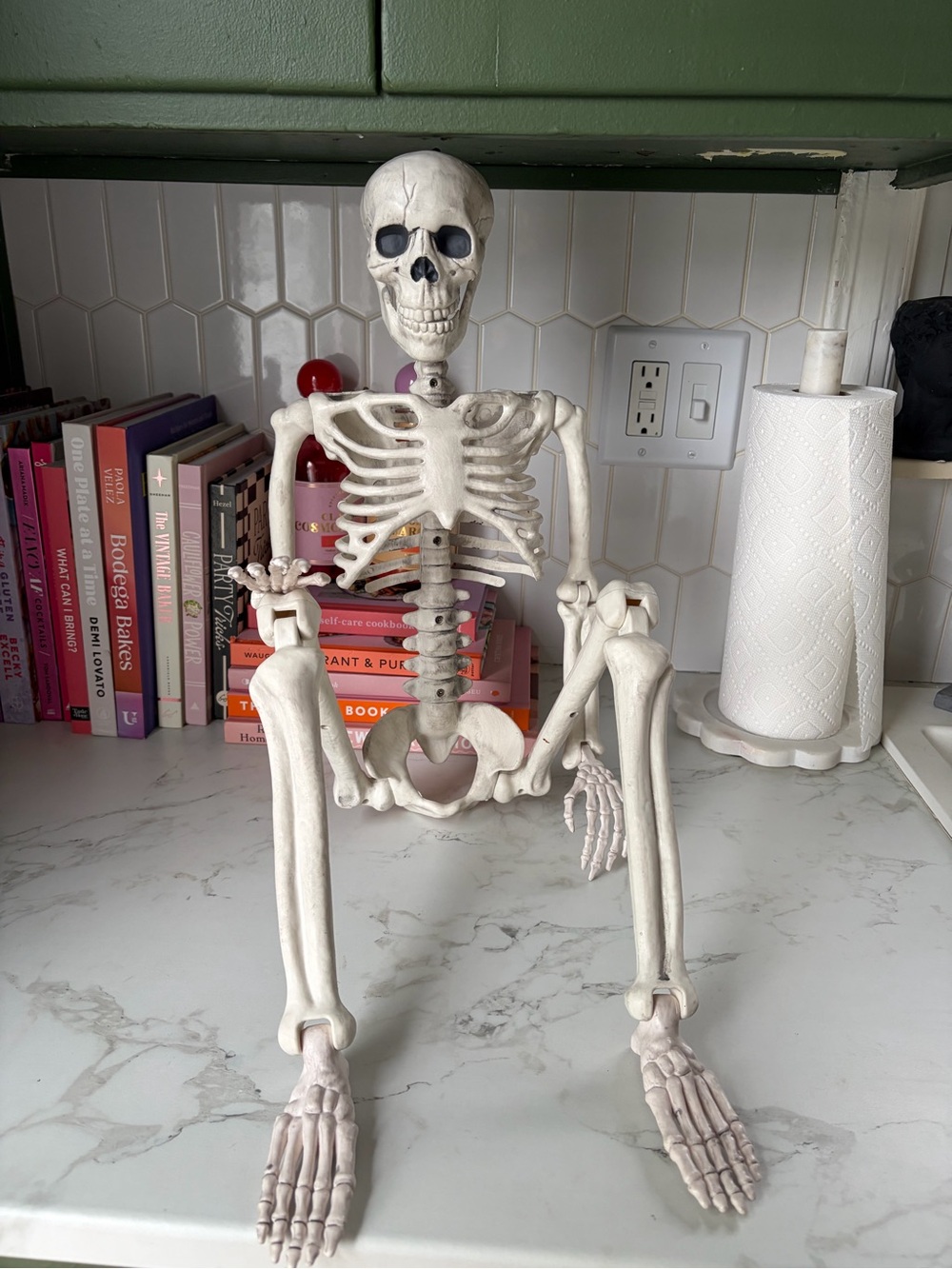 Target White Posable Skeleton